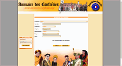 Desktop Screenshot of confreries.org